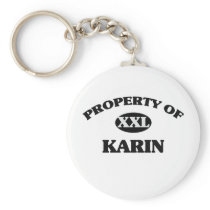 Property of KARIN Keychain