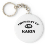Property of KARIN Keychain