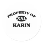 Property of KARIN stickers