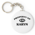 Property of KARYN keychains