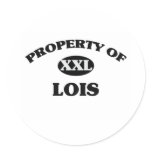 Property of LOIS stickers