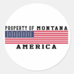 Property Of Montana Sticker