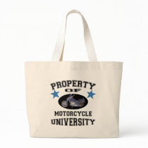 Property Of Motorcycle University bags by UniversityTshirts Property Of Motorcycle University bags