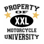 Property Of Motorcycle University t-shirts