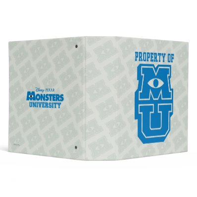 Property of MU Logo Binder