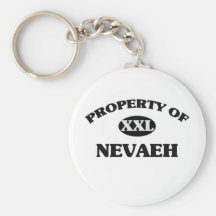 Property of NEVAEH Key Chain