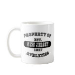 Property of New Jersey shirts mugs