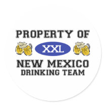 Property of New Mexico Drinking Team stickers by dustin1175 Property of New Mexico Drinking Team stickers