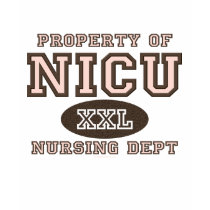 Property Of NICU Nurse Distressed Tee t-shirts