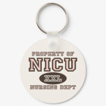 Property Of NICU Nurse Keychain by MedicalTeesGifts Property Of NICU Nurse Keychain