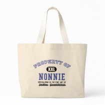 Property of Nonnie bags by MyGrandparentsRock Property of Nonnie bags