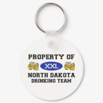 Property of North Dakota Drinking Team keychains by dustin1175 Property of North Dakota Drinking Team keychains