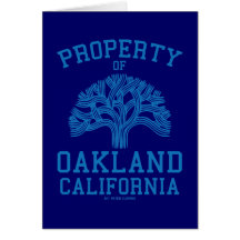 Property of Oakland Card