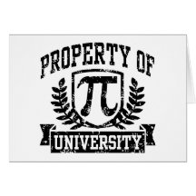 Property of Pi University Card