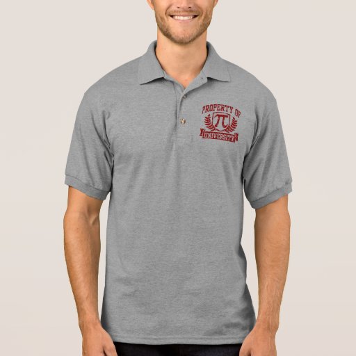 Property of Pi University Polos