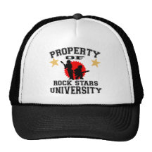 Property Of Rock Star University Mesh Hat