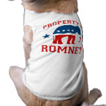 PROPERTY OF ROMNEY DOG T-SHIRT