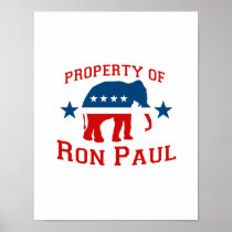 PROPERTY OF RON PAUL PRINT
