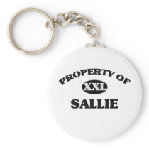 Property of SALLIE Key Chain