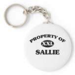 Property of SALLIE Key Chain