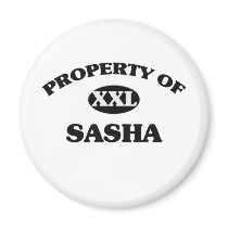 Property of SASHA Refrigerator Magnets