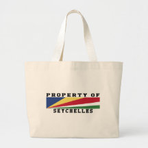 Property Of Seychelles Canvas Bag