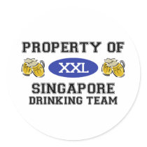 Property of Singapore Drinking Team stickers by dustin1175 Property of Singapore Drinking Team stickers