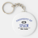 Property of Spain Key Chains