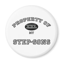 Property of Step-Sons magnets by familytshirts Property of Step-Sons magnets