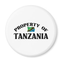 Property Of Tanzania magnets