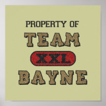 Property of Team Bayne2 Poster