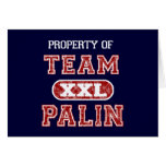 Property of Team Palin cards