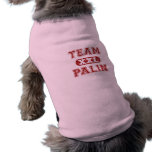 Property of Team Palin Pet Tee Shirt