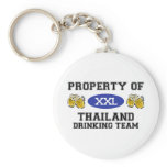 Property of Thailand Drinking Team Keychain