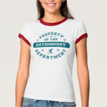 Property of the Astronomy Department t-shirts by itsallhot Property of the Astronomy Department t-shirts