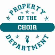 Property of the Choir Department Photo Cut Out