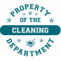 Property of the Cleaning Department photo sculptures