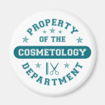 Property of the Cosmetology Department Fridge Magnet