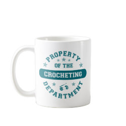 Property of the Crocheting Department mug