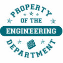 Property of the Engineering Department photo sculptures