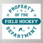 Property of the Field Hockey Department Print