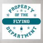 Property of the Flying Department posters