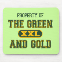 Property of The Green and Gold1 Mouse Pads