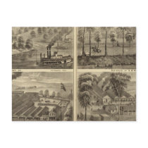 Property of the Hartford City Coal and Salt Postcards