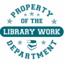 Property of the Library Work Department photo sculptures