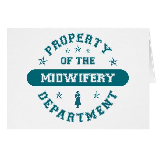 Property of the Midwifery Department Card