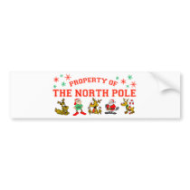 Property Of The North Pole bumper stickers