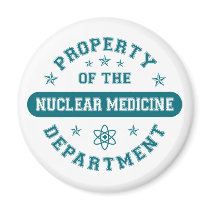 Property of the Nuclear Medicine Department magnets