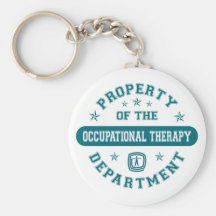 Property of the Occupational Therapy Department Keychain