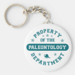 Property of the Paleontology Department Key Chain